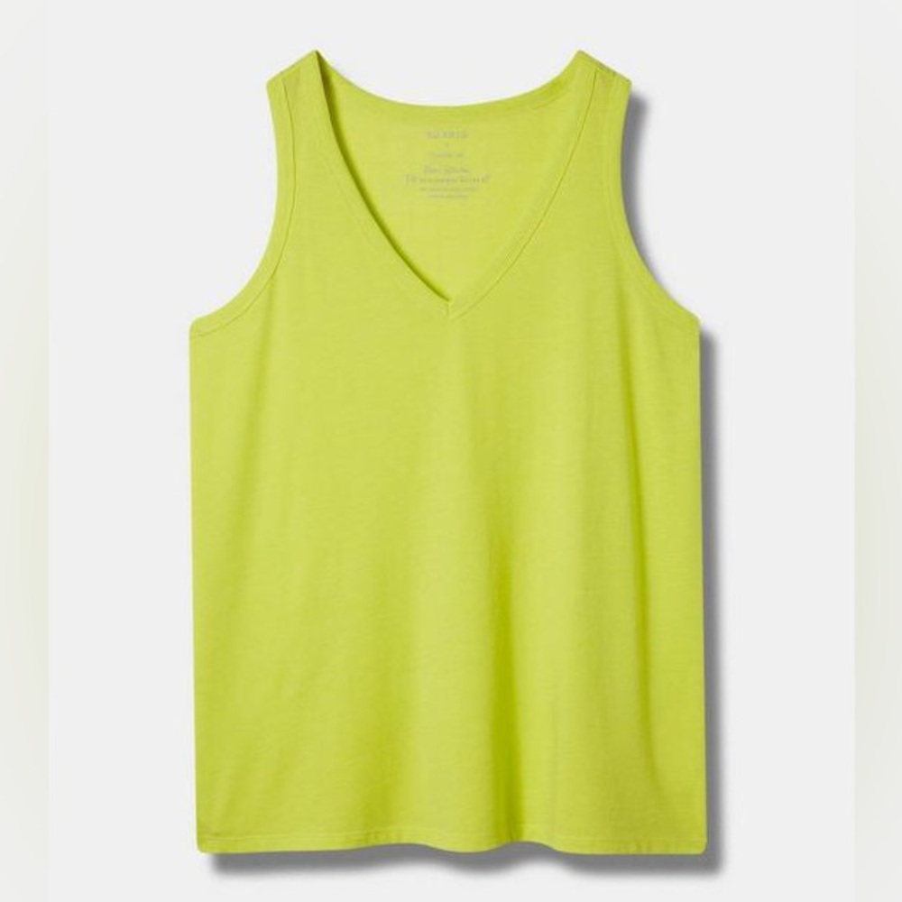 TORRID Girlfriend Signature Jersey V-Neck Tank